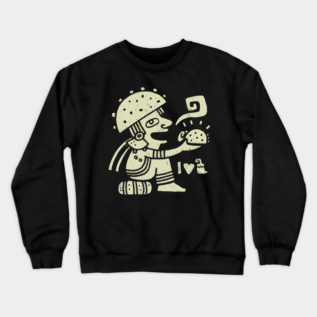 Tacotl Crewneck Sweatshirt by Walmazan